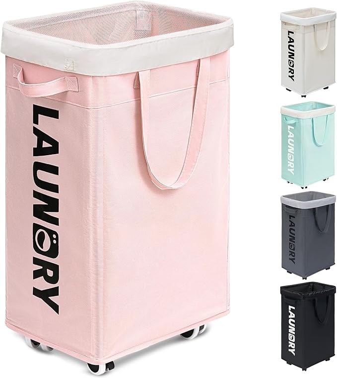 Goodpick Pink Laundry Basket by Goodpick