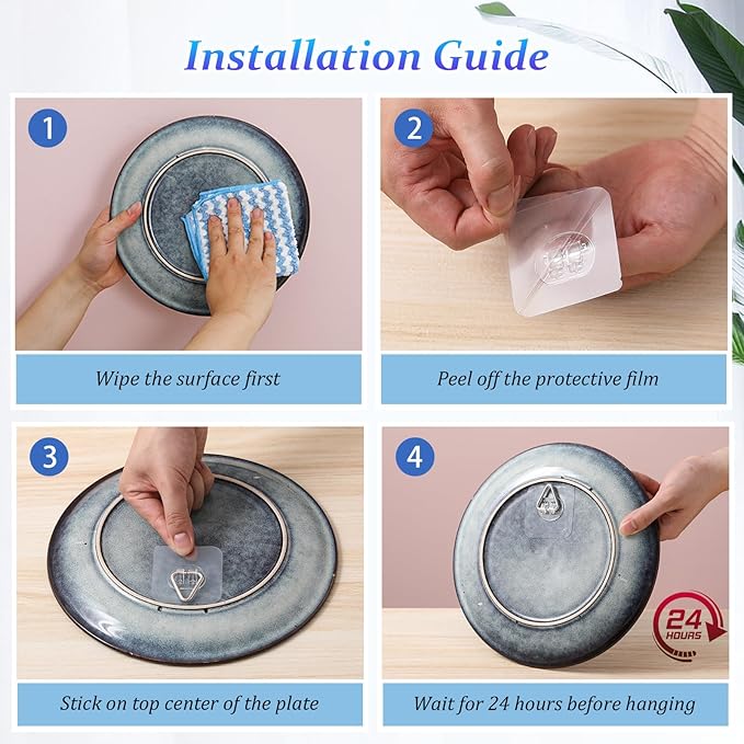 DIDUDIDU Wall Plate Hangers for Display - Image 4