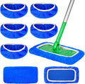 5 Pack Reusable Microfiber Mop Pads Compatible by AmaVins