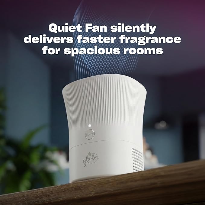 Glade Scent Flow PlugIns Air Freshener, Clean Linen, 1 Device + 4 Refills - Image 2