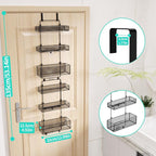 HapiRm Over Door Organizer Storage - Image 3