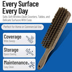 SPARTA Handheld Soft Counter Brush 8 Inch Bristle Span, Countertops, and - Image 4