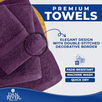 DAN RIVER 8 PC Luxury Bath Towels - Image 6