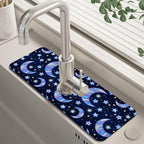 Kitchen Sink Splash Guard Faucet Mat Super Absorbent Fast Drying Mat Guard by Unknown