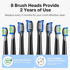 Bitvae ADA Accepted Electric Toothbrush, Travel Toothbrush Rechargeable - Image 8
