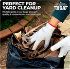 55 Gallon Large Trash Bags – 160 Mega Pack – 20 Micron Black Contractor Garbage - Image 7