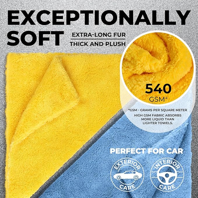 Super Soft Microfiber Towels for Cars - Image 2