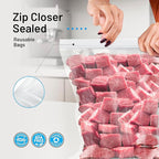 25 Large Storage Bags With Zipper Top - Image 3