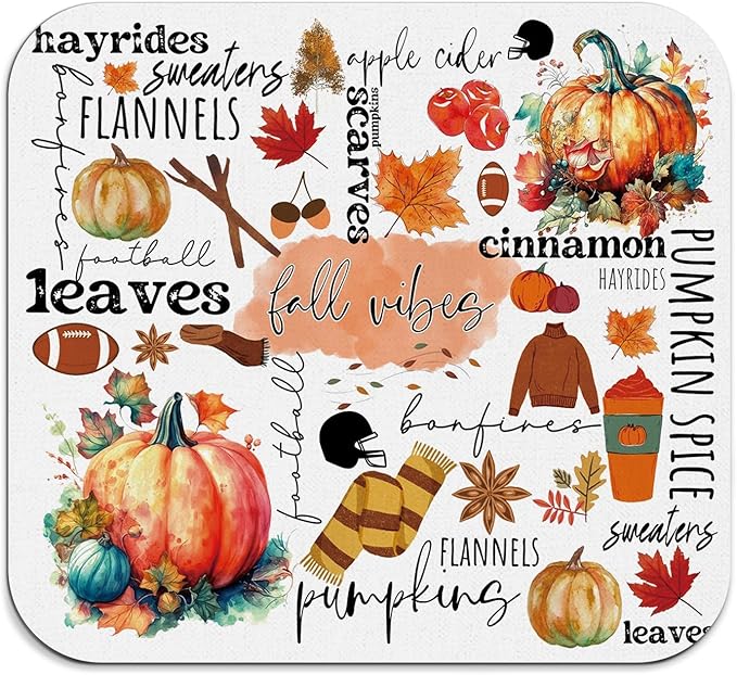 Fall Pumpkin Dish Drying Mat by Unknown