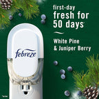 Febreze Odor-Fighting Fade Defy PLUG Air Freshener White Pine & Juniper Berry - Image 4