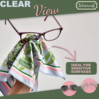 WESERWEF Design Microfiber Glasses Cleaning Cloth – Premium Cleaning Cloth - Image 6