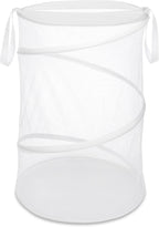 Whitmor 18" Collapsible Laundry Hamper White - Image 3