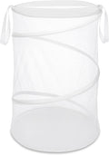 Whitmor 18" Collapsible Laundry Hamper White by Whitmor