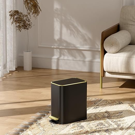 TIPGO Small Bathroom Trash Can - Image 5