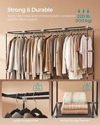 SONGMICS Portable Closet, Wardrobe Closet Organizer - Image 3