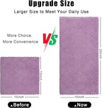 Homaxy 12 Pack Dish Towels for Kitchen, Super Soft and Absorbent Coral Velvet - Image 5