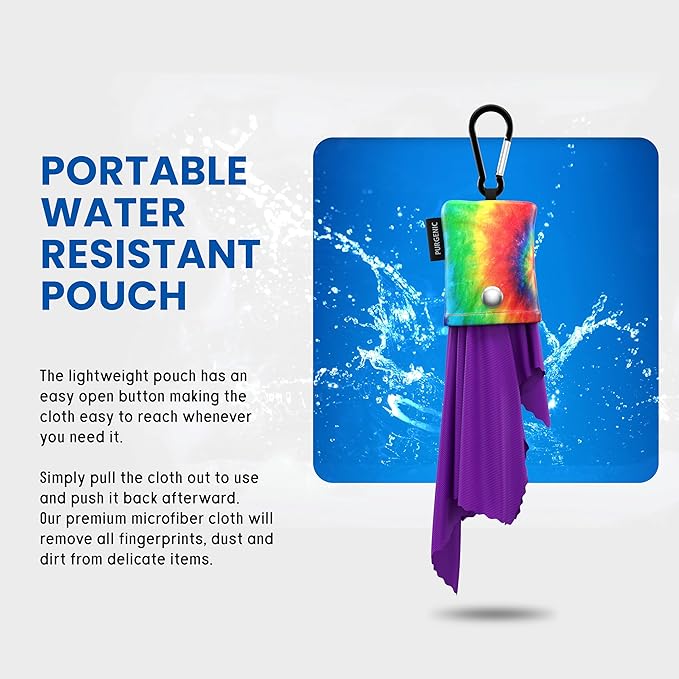 Microfiber Cloth & Glasses Wipes Lens & Glasses Cleaning Cloth - Image 6
