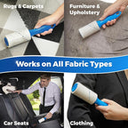 PetLovers Extra Sticky Lint Roller Mega Value Set 900 Sheets - Image 4