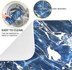 Super Absorbent Dish Drying Mat, Microfiber Fast-Drying Dish Mat, Kitchen Dish - Image 2