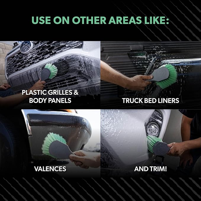 Chemical Guys Wheelie All Exterior Surface and Wheel Brush, Wheel Cleaner Brush - Image 4