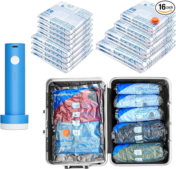 MEIQIHOME Vacuum Storage Bags, Space Saver Sealer Bags, Vacuum seal bags by MEIQIHOME