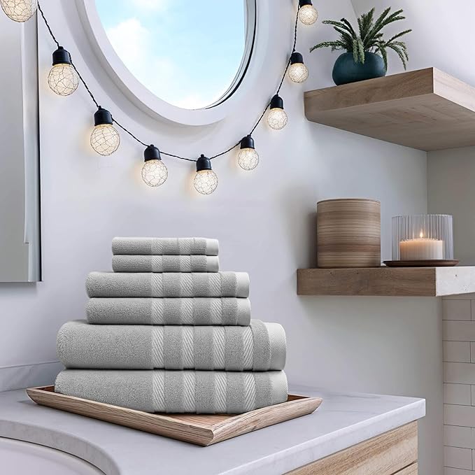 Hearth & Harbor Bath Towels for Bathroom - Image 5