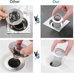 Resdenio Bathroom Sink Drain Strainer Stainless Steel, 2 Pack Floor Drain - Image 5