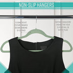 Simplify Slim Velvet Clothes Hangers | 25 Pack | Non-Slip | Shirts | Suit | - Image 6
