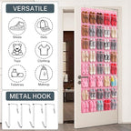 40-Pocket Over the Door Shoe Organizer - Image 4