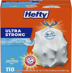 Hefty Ultra Strong 13 Gallon Trash Bags, Tall Kitchen Trash Bags 13 Gallon Size by Hefty