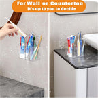 Electric Toothbrush Holder for Bathroom Countertop and Wall Mounted - Image 4