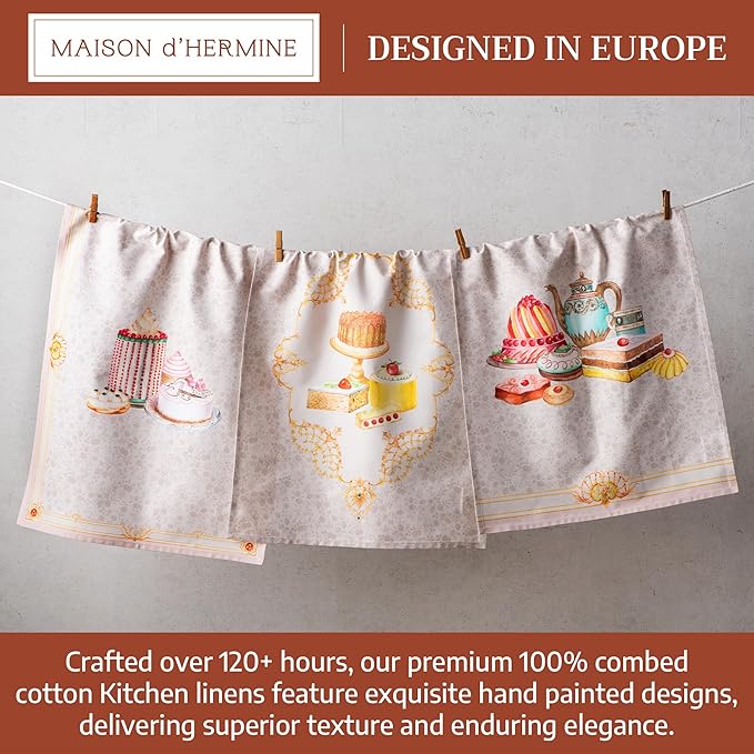 Maison d' Hermine Dishcloths 100% Combed Cotton Premium Easter Multi-Purpose - Image 3