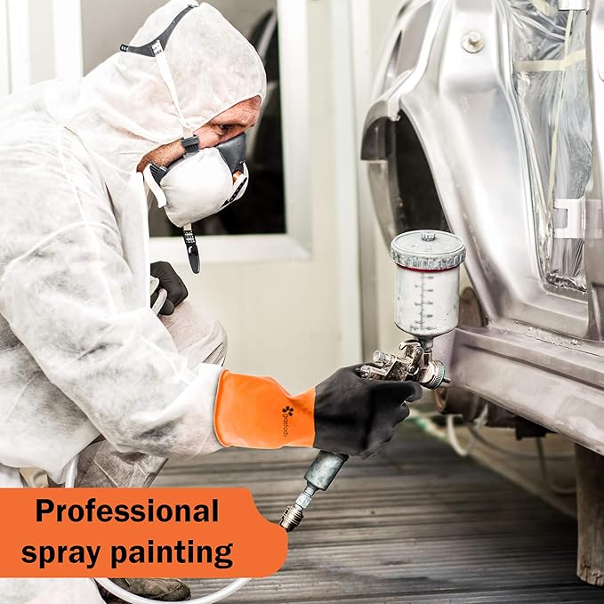 Gastody™ - Chemical Resistant Gloves, Heavy Duty Safety Work Gloves, Resist Acid - Image 4