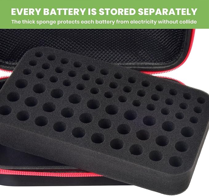 ALKOO Battery Organizer Storage Holder Case Box - Image 4