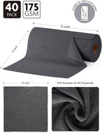 Fantasticlean Microfiber Cleaning Cloth Roll -40 Pack, Tear Away Microfiber - Image 7