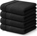 Homaxy 100% Cotton Waffle Weave Kitchen Towels, 13 x 28 Inches Super Absorbent by Homaxy