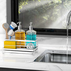 Cisily Sink Caddy Organizer, Kitchen Sink Accessories - Image 7
