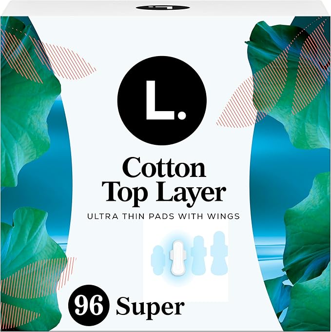 L. Ultra Thin Pads for Women, Super Absorbency, Organic Cotton Top Layer - Image 12
