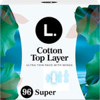 L. Ultra Thin Pads for Women, Super Absorbency, Organic Cotton Top Layer - Image 12