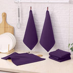 Homaxy 100% Cotton Waffle Weave Dish Cloths - Image 8