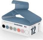 Neaties Heavy Duty Clothes Hangers 12 Pack – Made in The USA – 8lb Capacity by NeatiesHangers