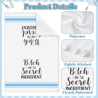 GROBRO7 Funny Sayings Hand Towel - Image 3