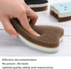 8 Pieces Cat Shape Kitchen Sponge Set Sink Double-Sided Cleaning Dish Sponge - Image 7