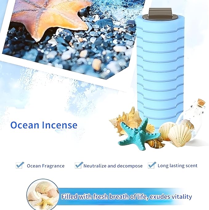Disposable Toilet Brush with 48 Refill Heads and Holder– Includes Storage - Image 8