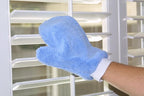 Eurow Microfiber Terry Weave Dusting & Polishing Mitt, Scratch-Free, Ultra-Soft - Image 2