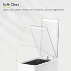 EKO Slim Small Bathroom Trash Can - Image 6