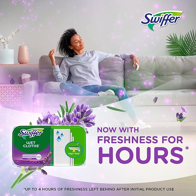 Swiffer Sweeper Wet Mopping Cloth Multi Surface Refills, Mops - Image 5