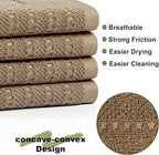SALAS Kitchen Dish Towels, Bulk Cotton Kitchen Hand Towels, 390 GMS Plaid Dish - Image 6