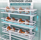 Over The Door Pantry Organizer，9-Tier Over The Door Organizer - Image 3