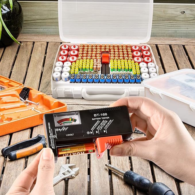 Battery Organizer Storage Case - Image 7